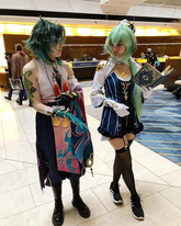 Green Colour Wig